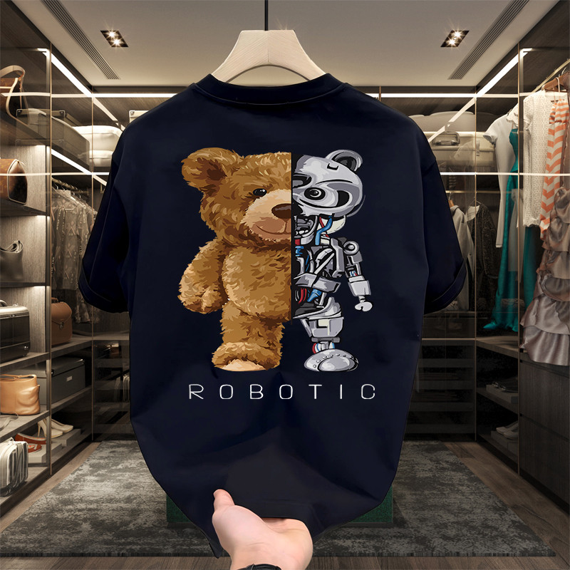 Kaos Distro Pria - Sablon Graffiti 180GSM | Katun Combed Adem & Couple S-5XL (BJ6-18)