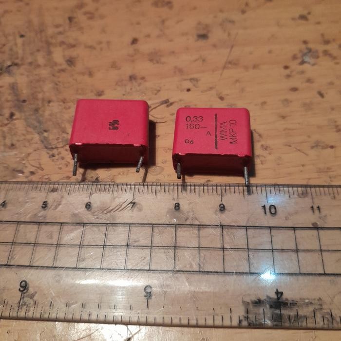 Part MKP10 330nF 160v 330n 160v 0.33uf/160v Wima original Electrical Equipment