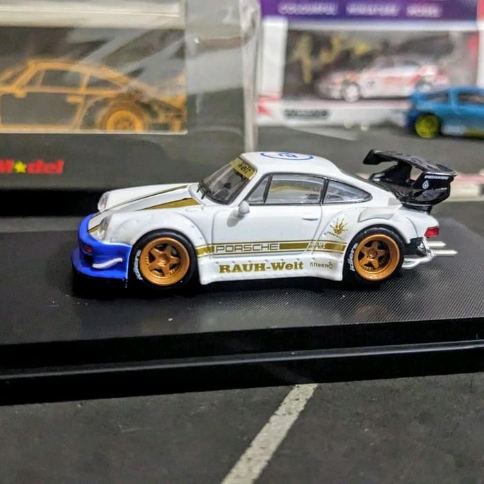 HJ99 Diecast Star Model Porsche RWB 930 NFS White