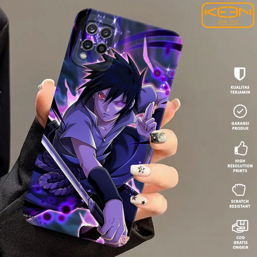 Case Samsung A12/M12 - Softcase Samsung A12/M12 Case Procamera Motif Naruto - Casing Hp Samsung A12/