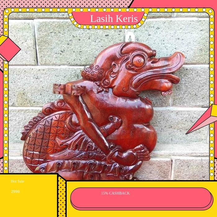 Blawong Dudukan Keris Model Tokoh Wayang Togog KRS10