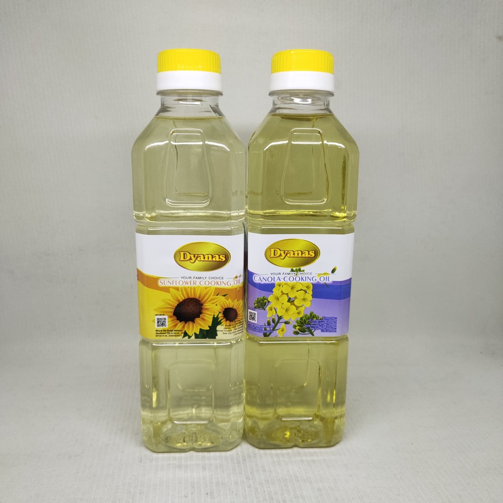 

DYANAS SUNFLOWER & CANOLA COOKING OIL 500 ML