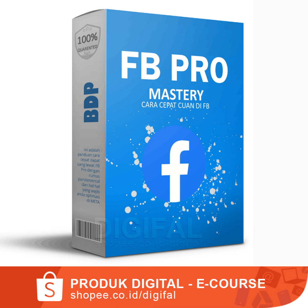 KELAS FB PRO MASTERY : Cara Cepat Caun di Facebook Pro
