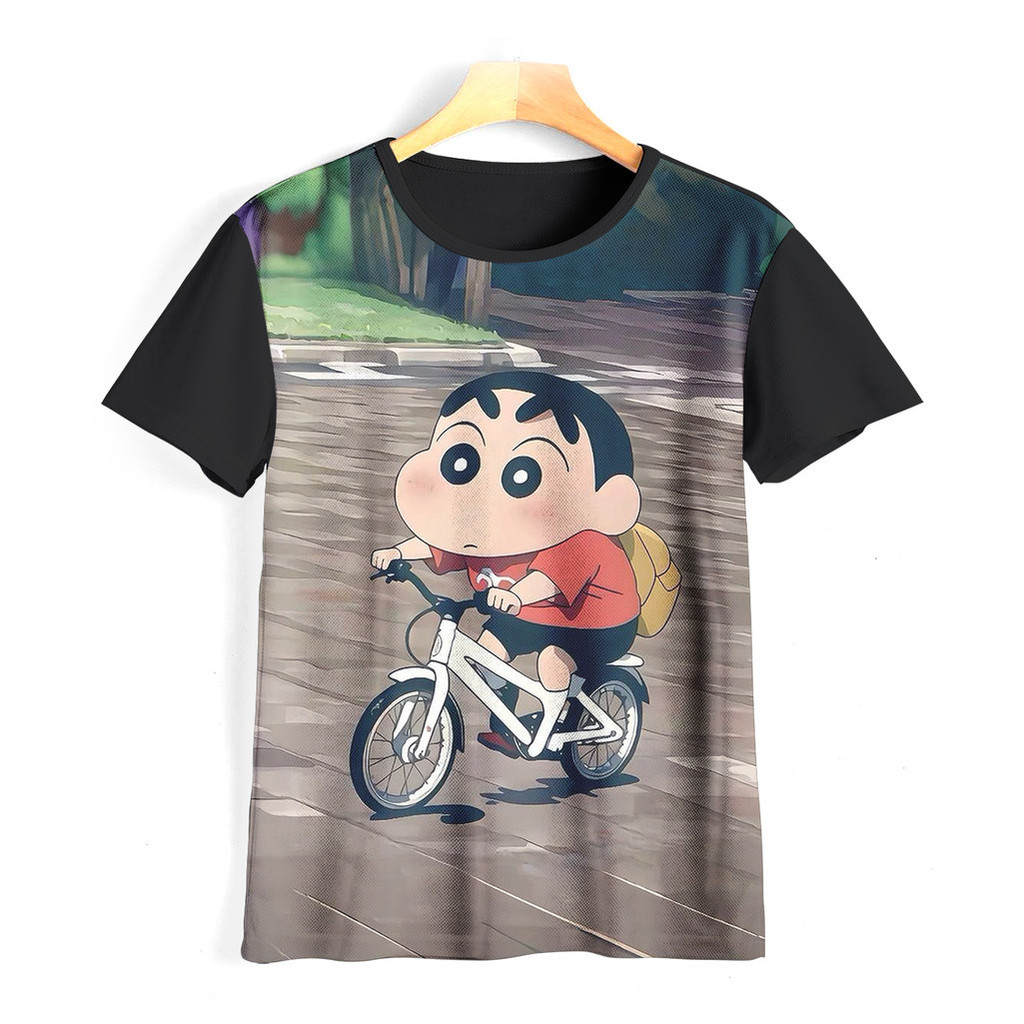 Kaos Shinchan Keren dan Adem | Kaos Kartun Shinchan Anak | 055KD024 Shinchan