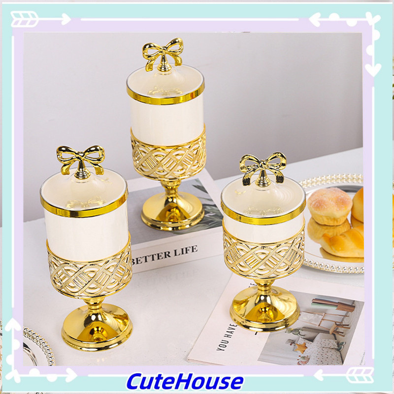 3pcs Toples Set Toples Jumbo Toples Kedap Udara Toples Lebaran Aesthetic Set Mewah Toples Kue Kering