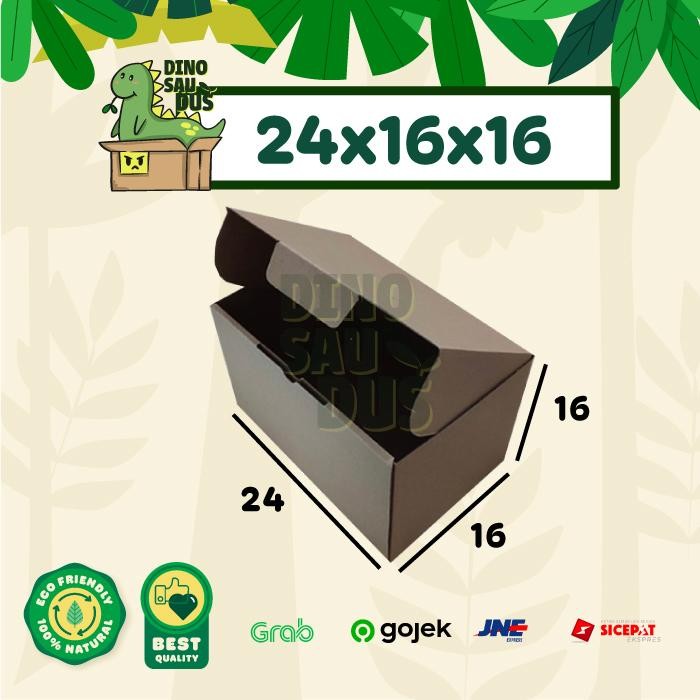 

24x16x16 CM KARDUS Pizza Corrugated Packaging Box packing Diecut