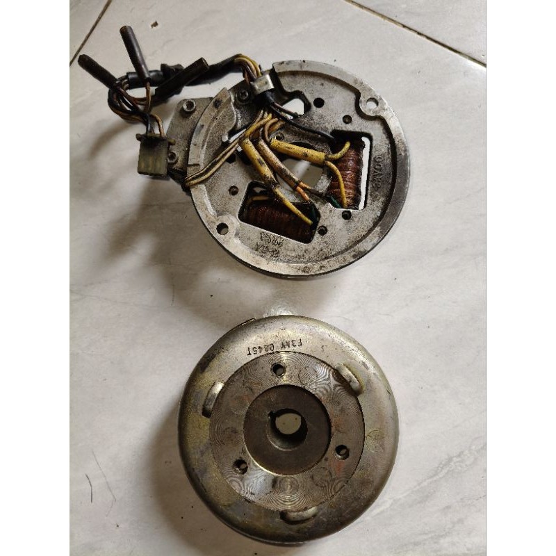 Magnet Magnit Magned + Spul Sepul Alfa Alfa Sigma Barang Masih Bagus ORI Bawaan Copotan Motor Asli