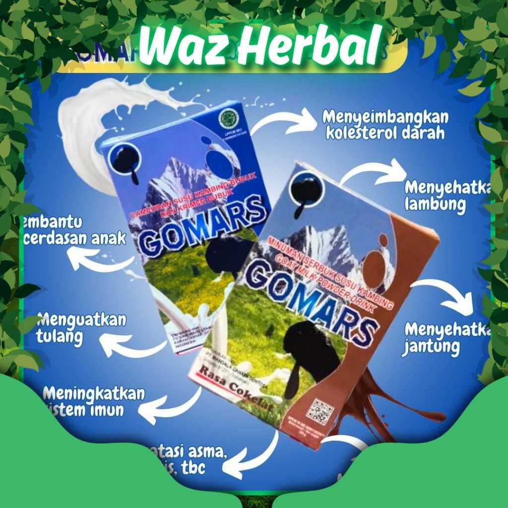 

ORIGINAL | Susu Kambing best seller Susu Kambing Ettawa Gomars | Waz Herbal