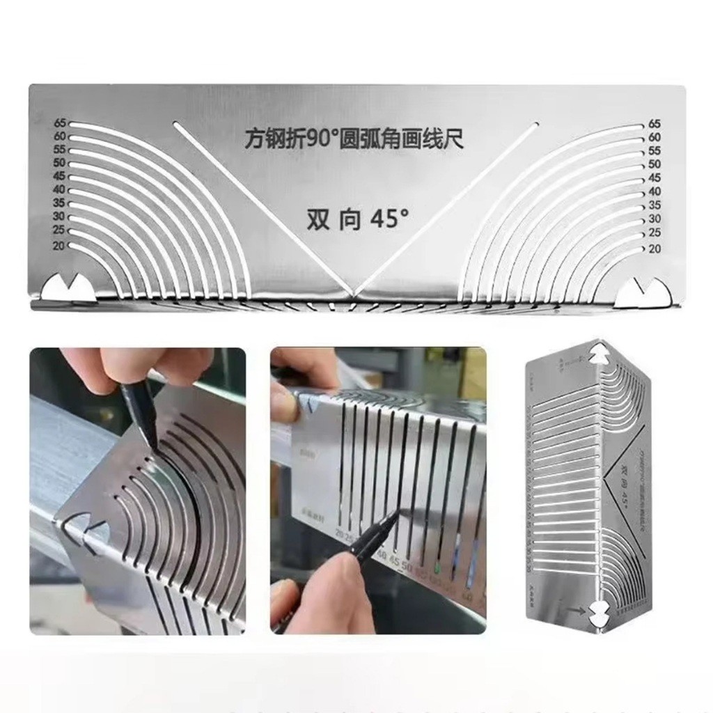 

Mistar siku 3D Penggaris teknik 90 Derajat Woodworking Marking Ruler Measuring Penggaris Multifunctional