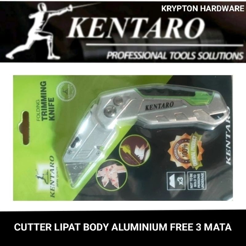 

Kentaro cutter lipat body aluminium heavy dutyKRYPTON STORE
