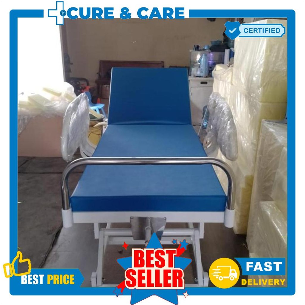 Brangkar HiLo Kupu Kupu ABS Brangkar UGD Bed Pasien Rumah Sakit