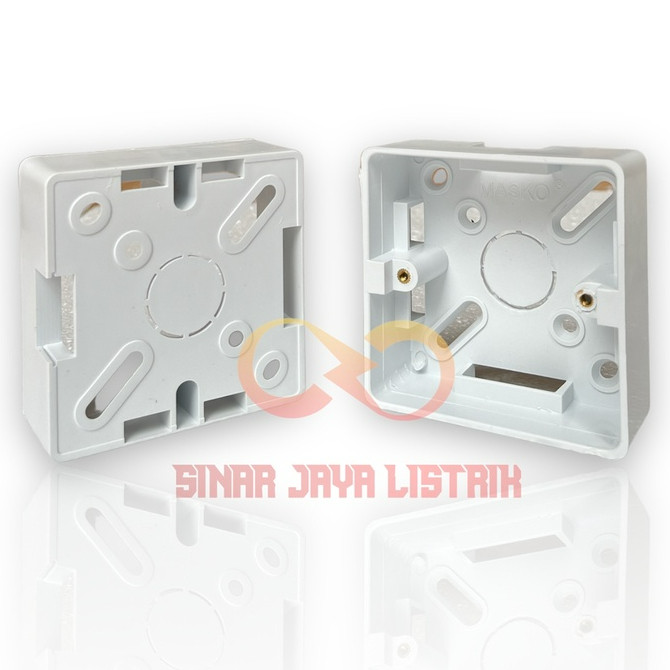 Masko Outbowdos / Inbowdos Putih 511 Untuk Saklar/Stopkontak IB dos OB dos