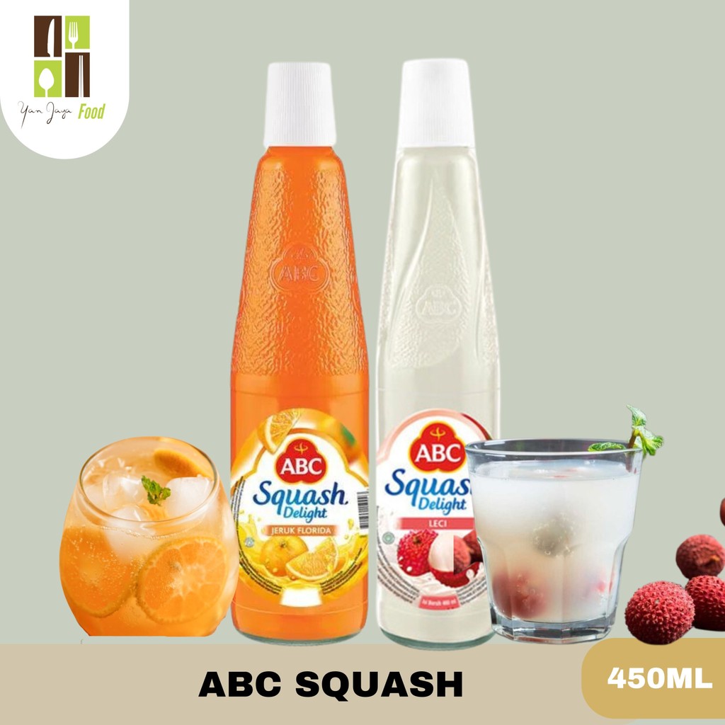 

ABC Squash Delight Orange Sirup / Lychee Sirup [450 mL]