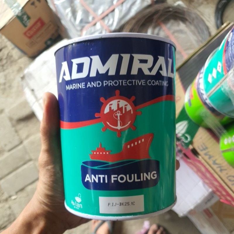 

CAT ANTI FOULING KAPAL PERAHU 1KG & 5KG ANTI KARANG LAMBUNG KAPAL ADMIRAL DAN THINER ADMIRAL 1LITER