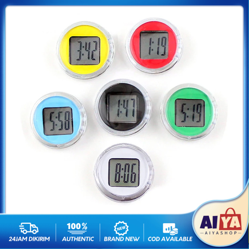 Jam Motor Waterproof Tempel Jam Digital Kecil Digital Watch