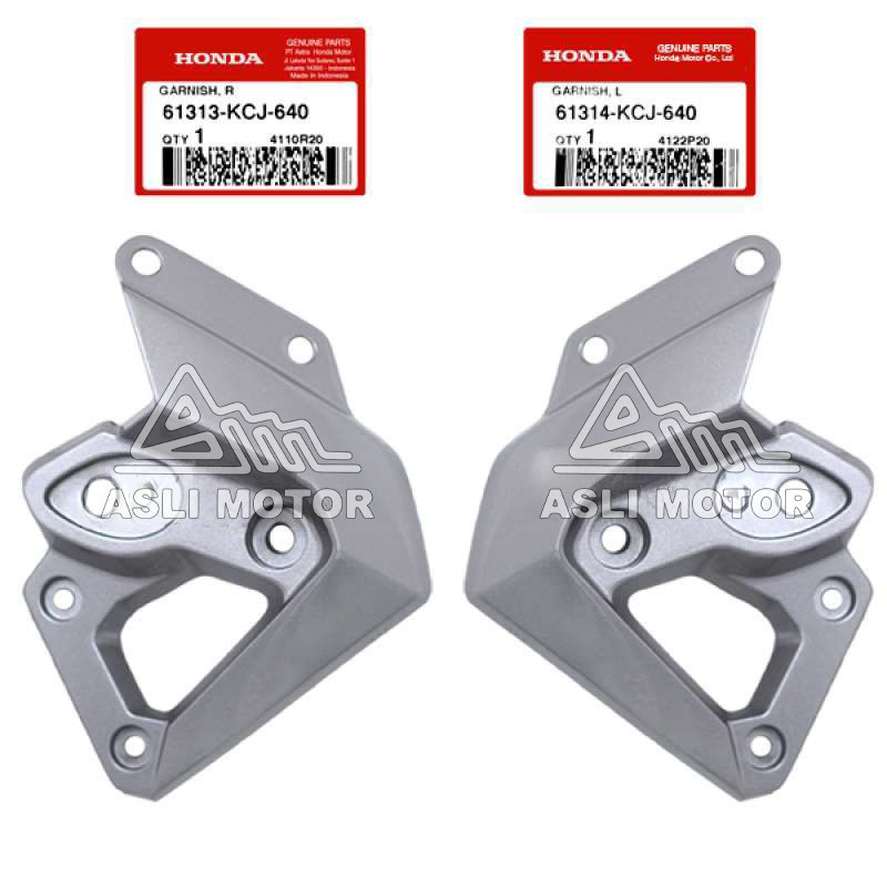 61313-KCJ-640 61314-KCJ-640 Dudukan Visor Kupingan Lampu Depan Kanan Kiri Tiger Revo