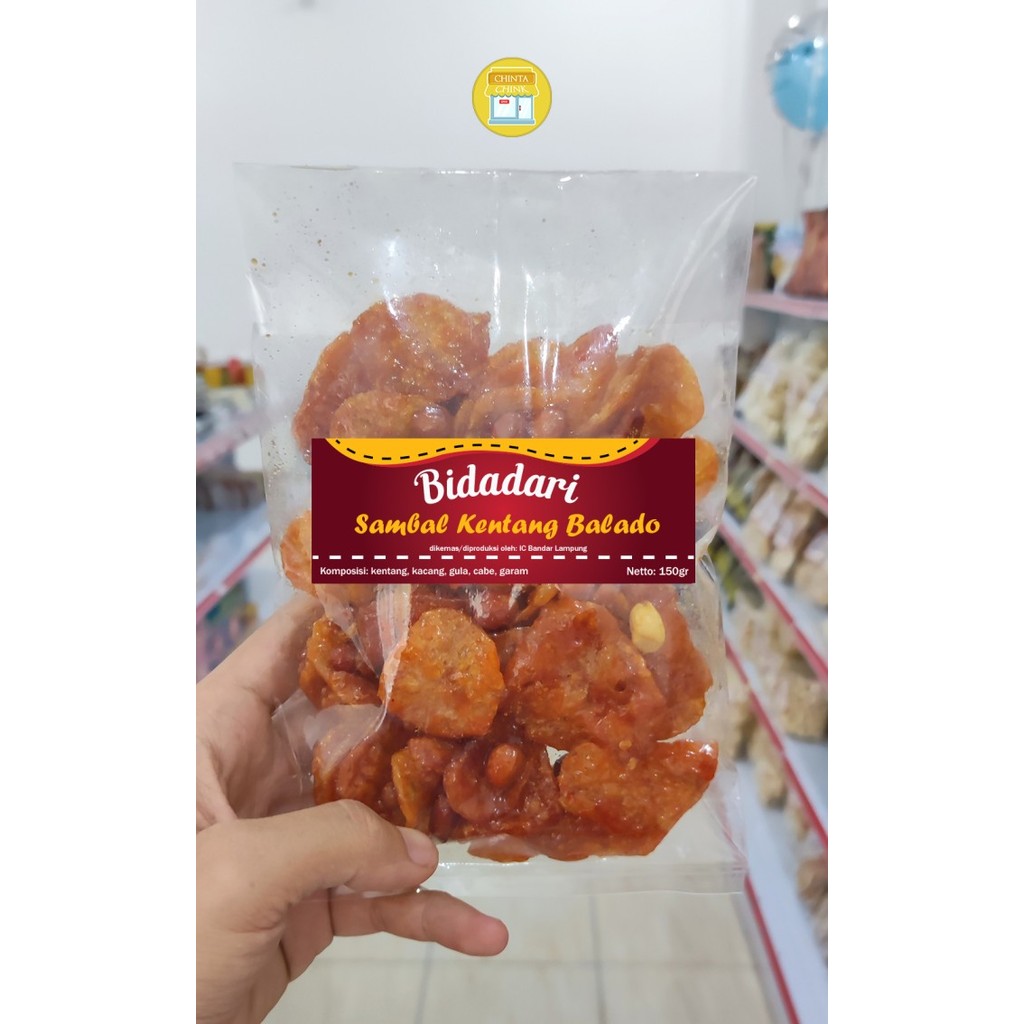 

Bidadari Sambal Kentang Balado Pedas Manis Asli Lampung Sambal Bidadari Balado Pedas Manis Lampung