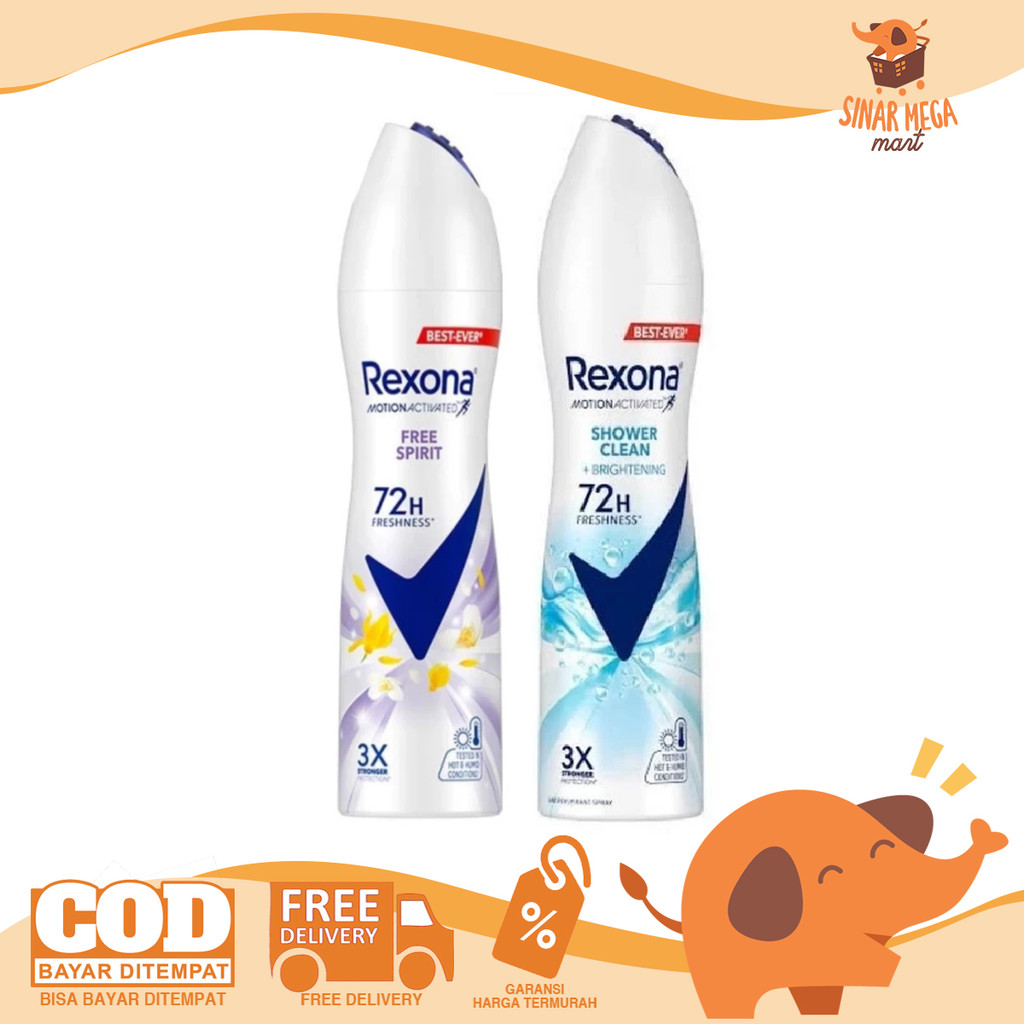 Rexona Women Antiperspirant 135ml - Deodorant Spray Deo Wanita Semprot Murah