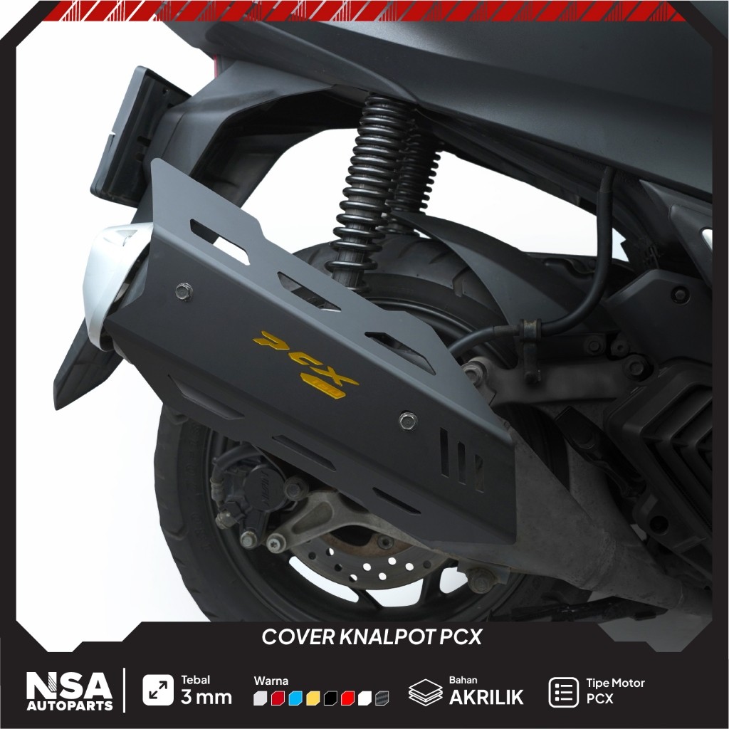 Tameng Knalpot PCX 160 Tutup Knalpot PCX 160 Cover Knalpot PCX 160