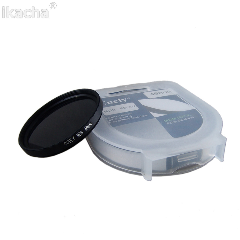 Neutral Density Lens Filter ND8 ND 8 49mm 52mm 55mm 62mm 67mm 72mm 72mm 77 82mm nd filter for Canon 