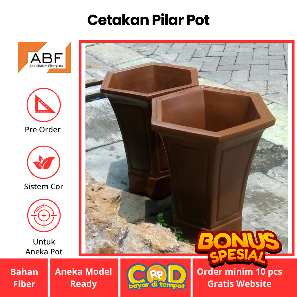 Cetakan pot bonsai semen/
pot bonsai mini/
pot bonsai besar jumbo/ Cetakan fiber