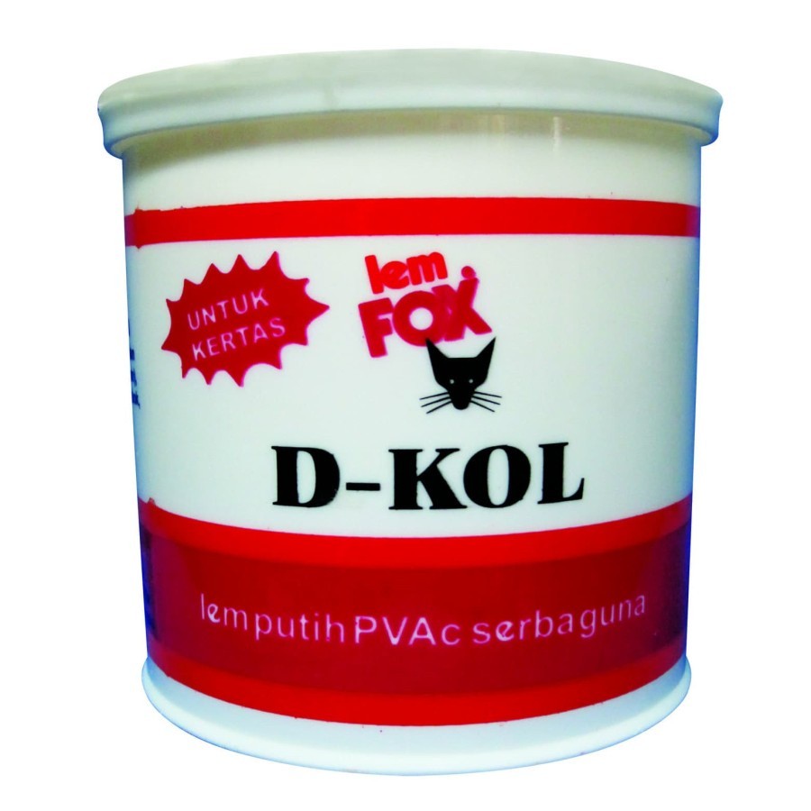 

Lem Fox D-KOL 800 Gram Original Bahan Dasar Slime