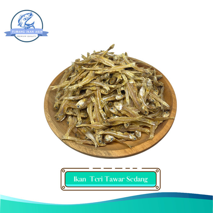 

Teri Tawar Padang ukuran Sedang - 100 gram