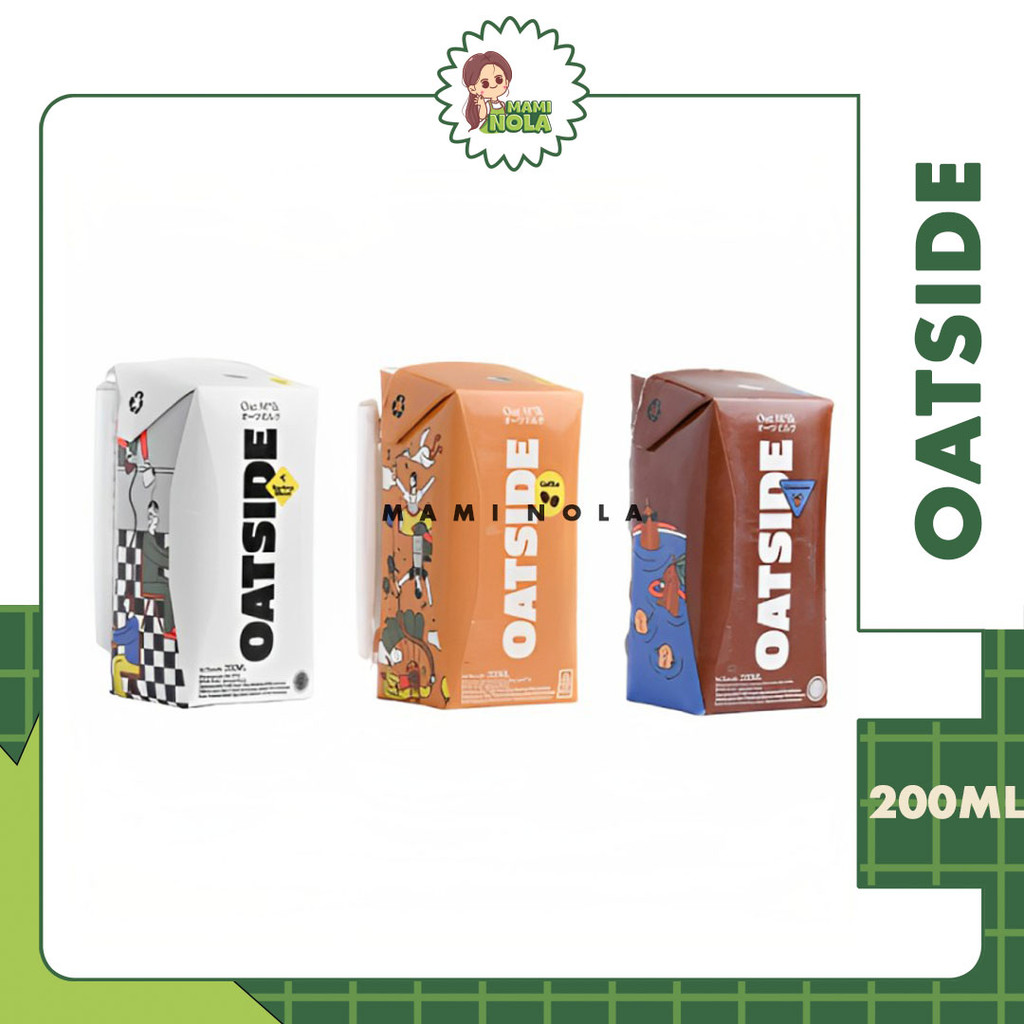 

Oatside Oat Milk Barista Blend Chocolate Coffee Choco Malt 200ml