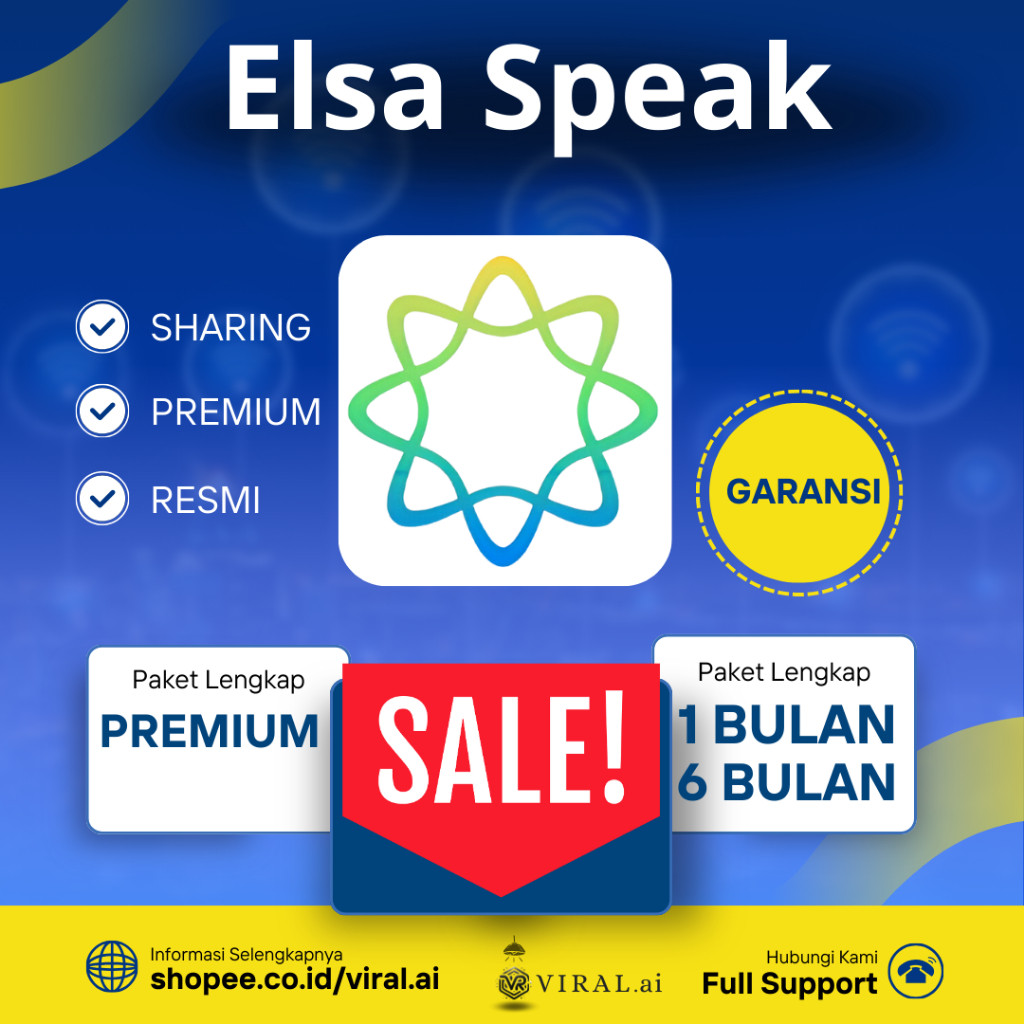 Elsa Speak premium | Belajar bahasa inggris dengan mudah