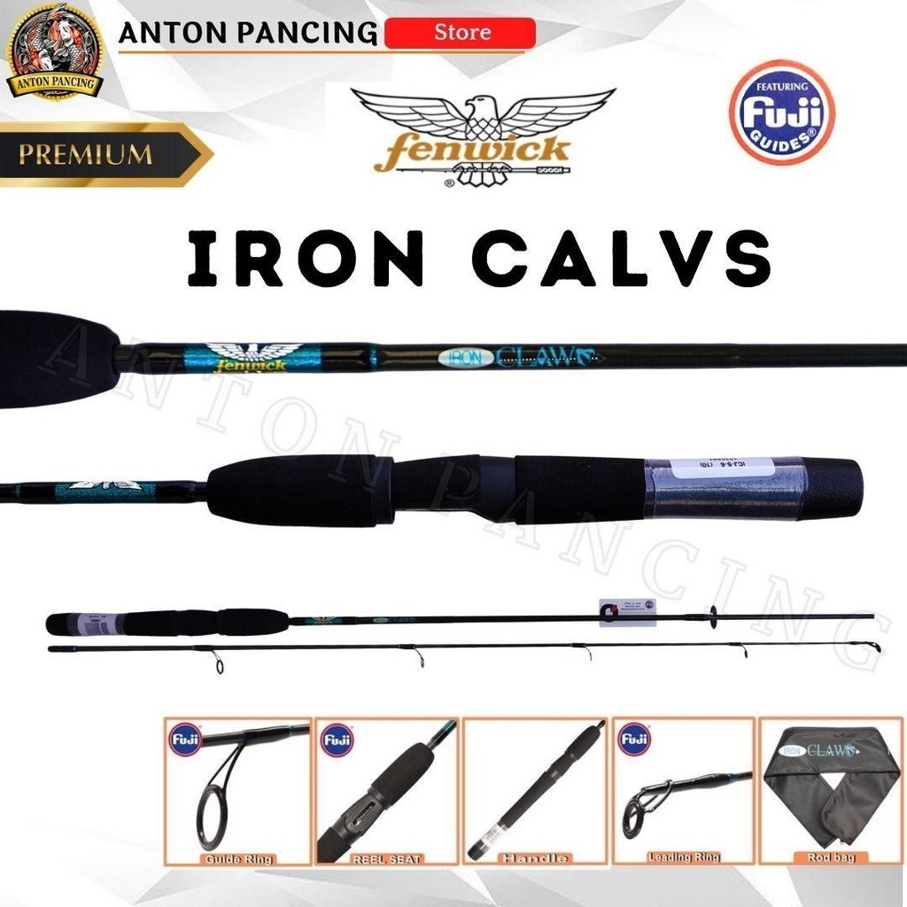 Joran Pancing Fenwick Iron Claw 150,165 ,180cm