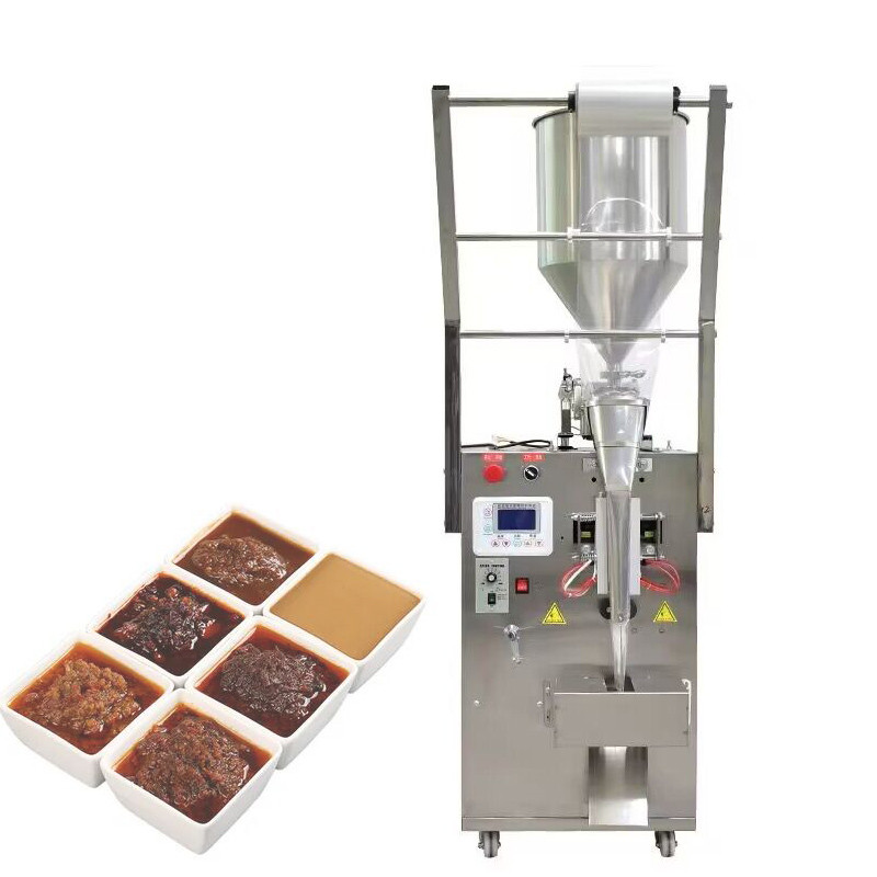 Automatic Tomato Sauce Curry Paste Honey Sachet Liquid Packaging Machine Stick Honey Packing Machine