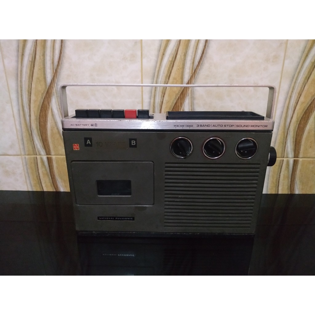 tape radio panasonic original