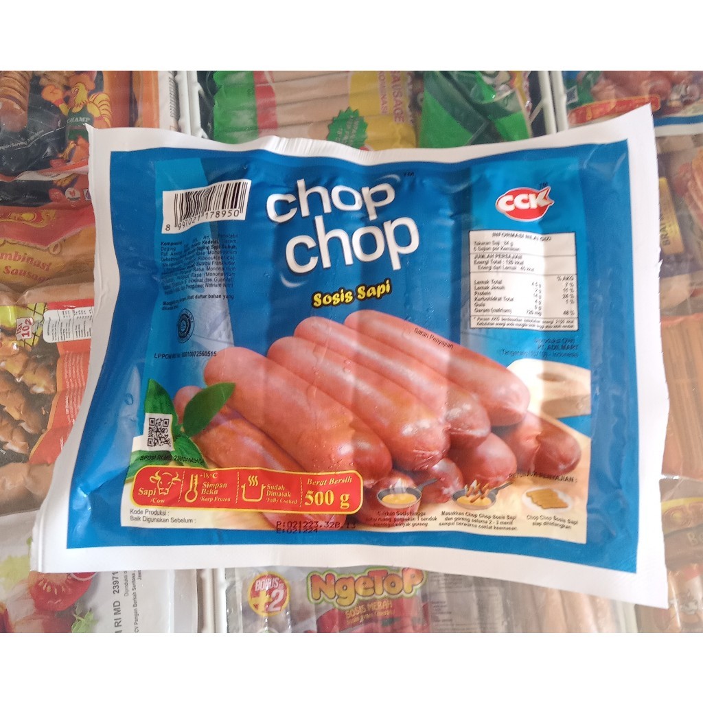 

Chop Chop Sosis Bakar Sapi Mini 500gr