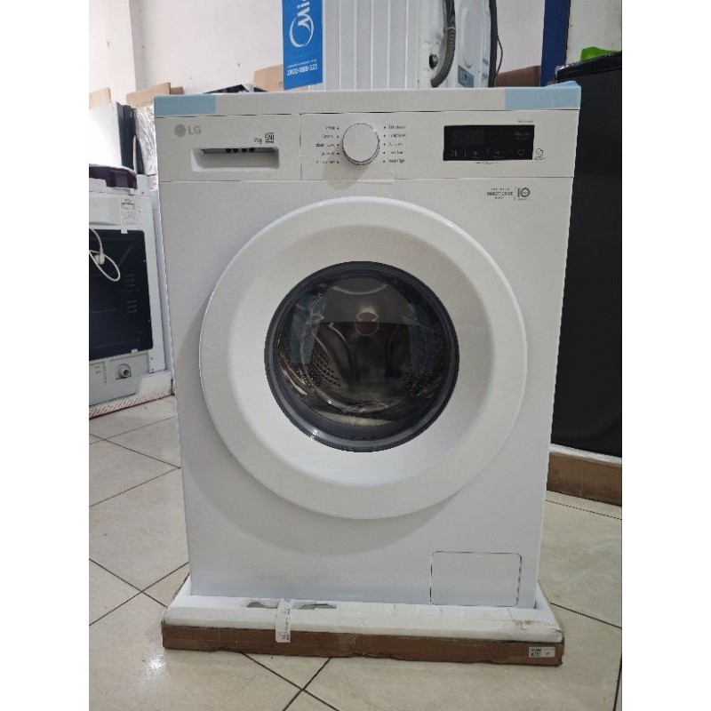 LG Mesin Cuci Front Loading 7KG LG FB1207S6W Garansi Resmi 10 Tahun