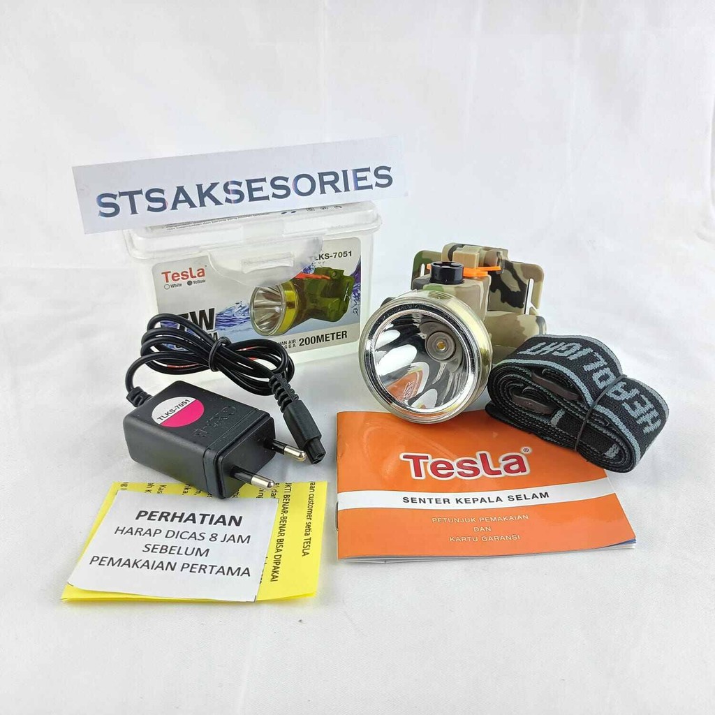 Senter Kepala Tesla TLKS 7051 Selam (7 watt)