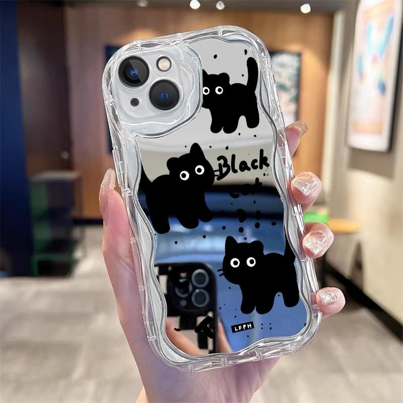 Casing For Vivo Y75 5G Y72 5G Y73 Y77 5G Y77e 5G Y78 Y78 Plus Y7s Casing Silikon Antiretak Kucing Hi