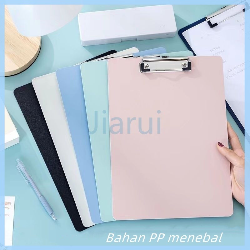 

Jiarui A4-Test board / Clerk's board / Clipboard Uk./papan kalsiboard/Bahan PP menebal