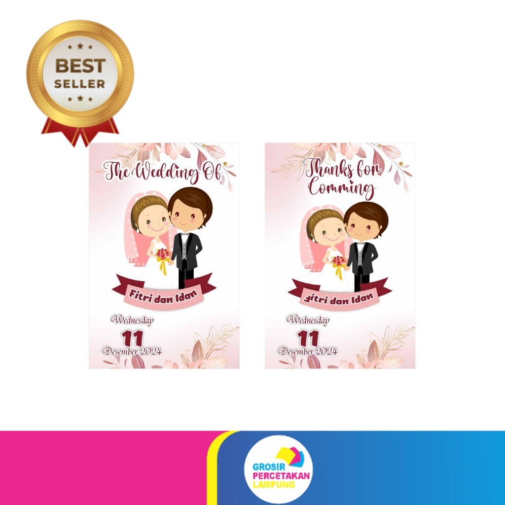

PROMO!!! STIKER WEDDING SIAP RPOSES