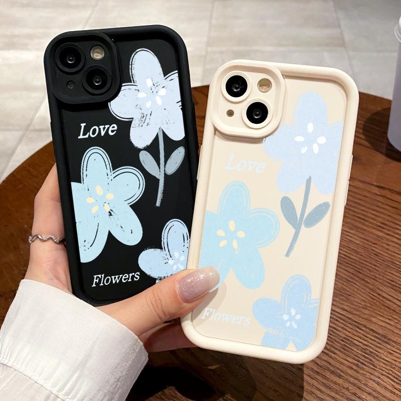 Soft Case Untuk OnePlus Nord N20 SE Bunga Artistik Silikon Antishock Silikon Case