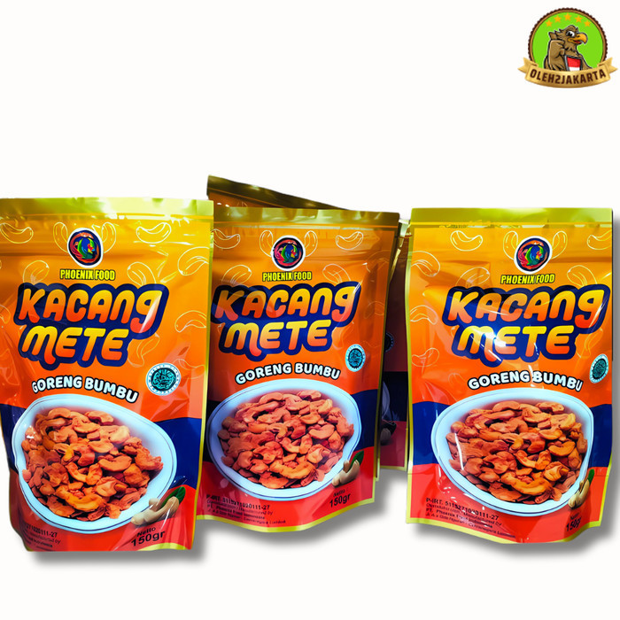 

Kacang Mete Mede Mente Dele Goreng Bumbu Merk Phoenix Food Gurih