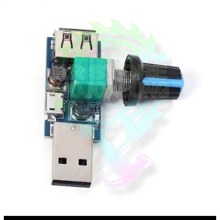 Baru Modul regulator DC tegangan usb step up/down speed fan Variable