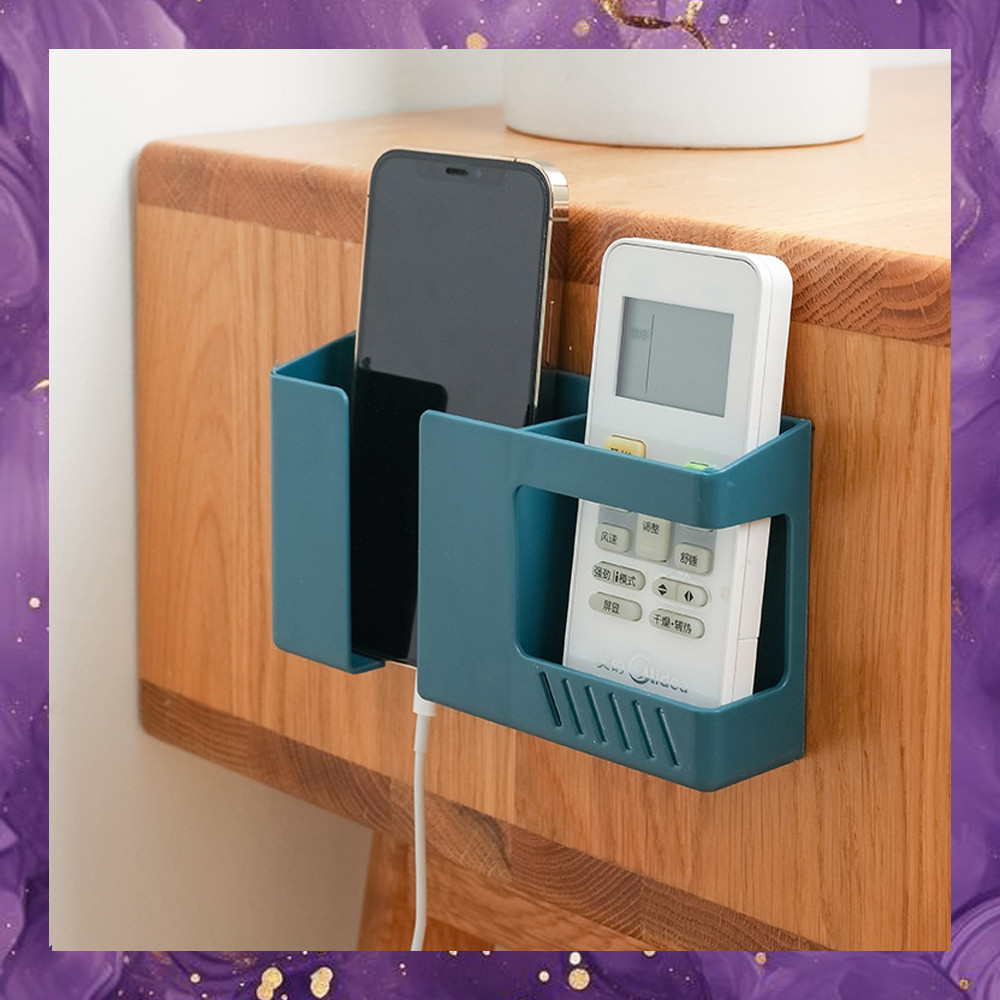 (SBA) Rak REMOTE Tempel Dinding TV AC Tempat Stang Cas Colokan Holder RK0622A1