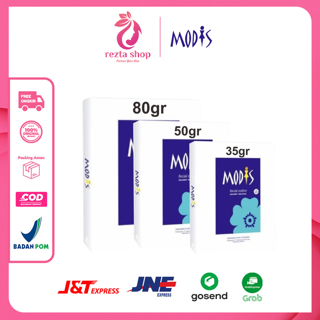 MODIS Facial Cotton - Kapas Kecantikan | Kapas Wajah