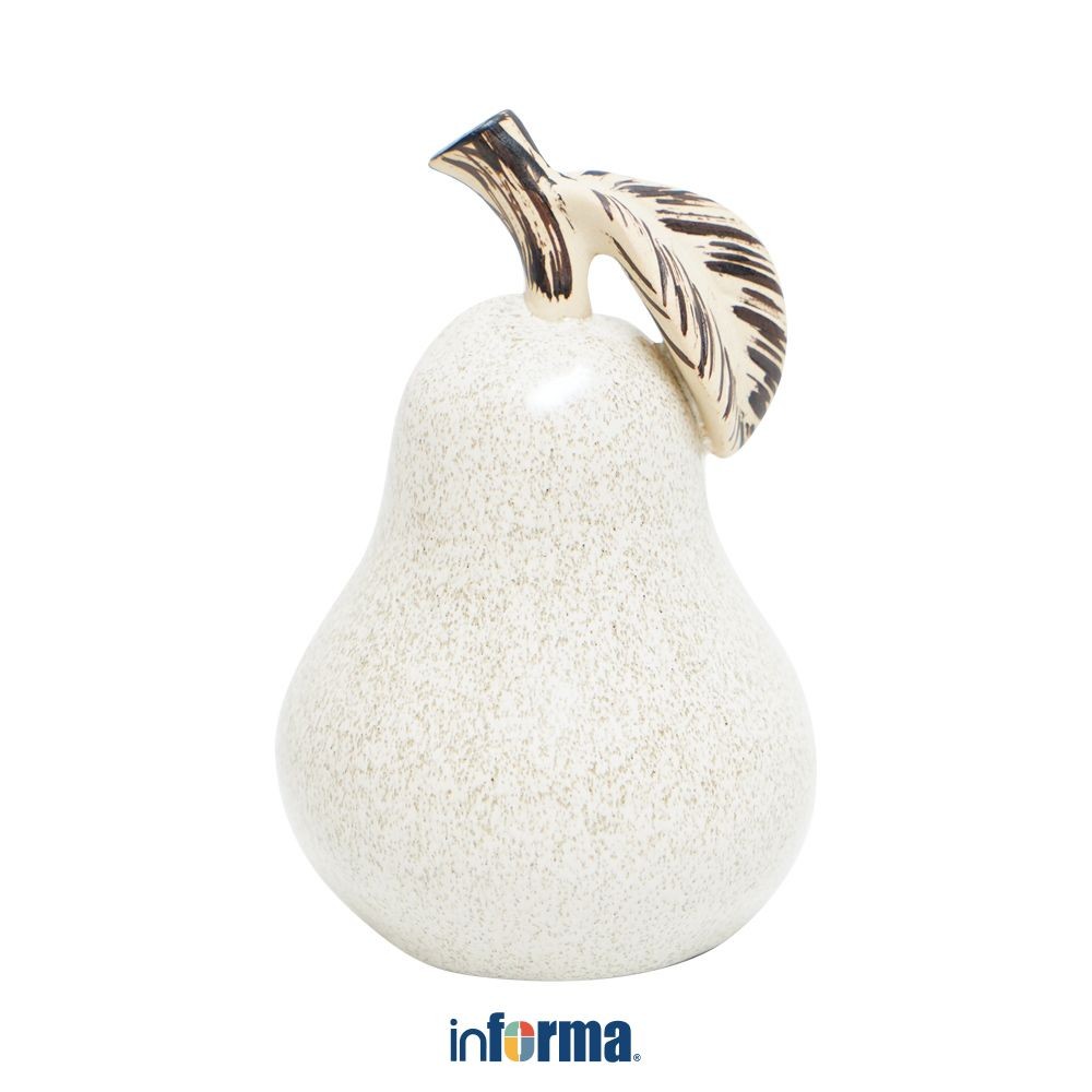 Informa 14.5 cm Patung Miniatur Pir Sm - Krem Pajangan Meja Aesthetic Home Decor Hiasan Rumah Unik P