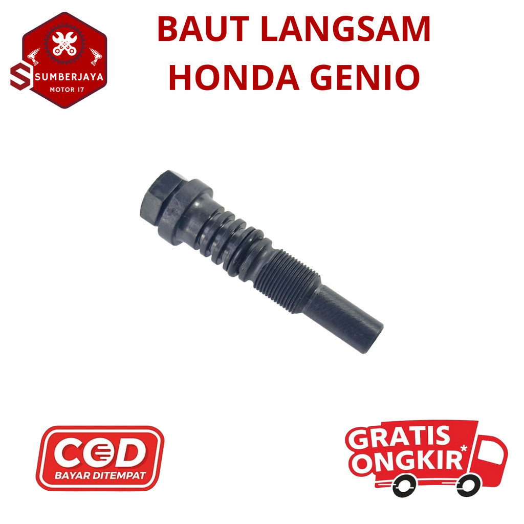 Baut Setelan Langsam Motor Honda Genio , PCX , ADV ,Beat New Esp 2020 motor motor