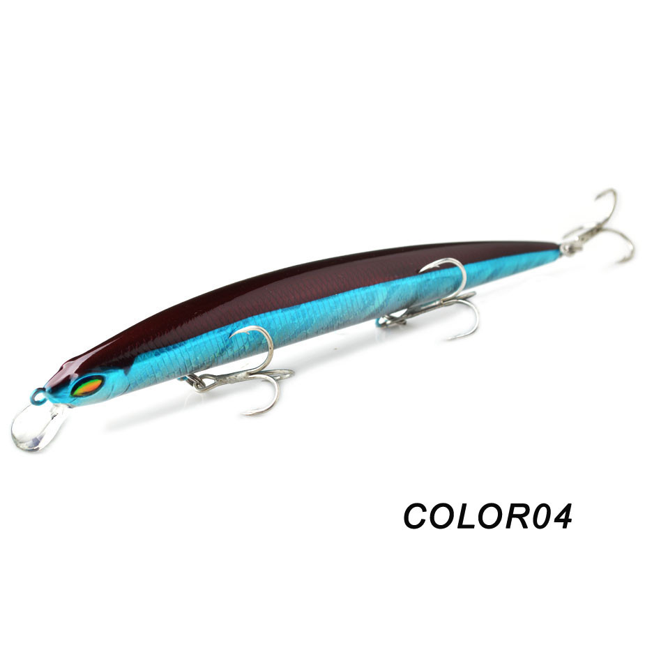 Suspend Minnow Fishing Lure Wobbler 145mm 20g Floating Hard Lure Artificial Crankbait Sea Bass Bait 
