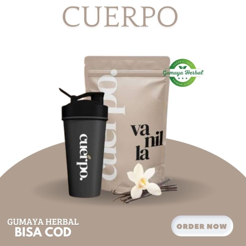 

PROMO LIVE PAKET 1 PCS CUERPO VANILLA - Susu Tinggi Kalori 960 Gram Protein Original