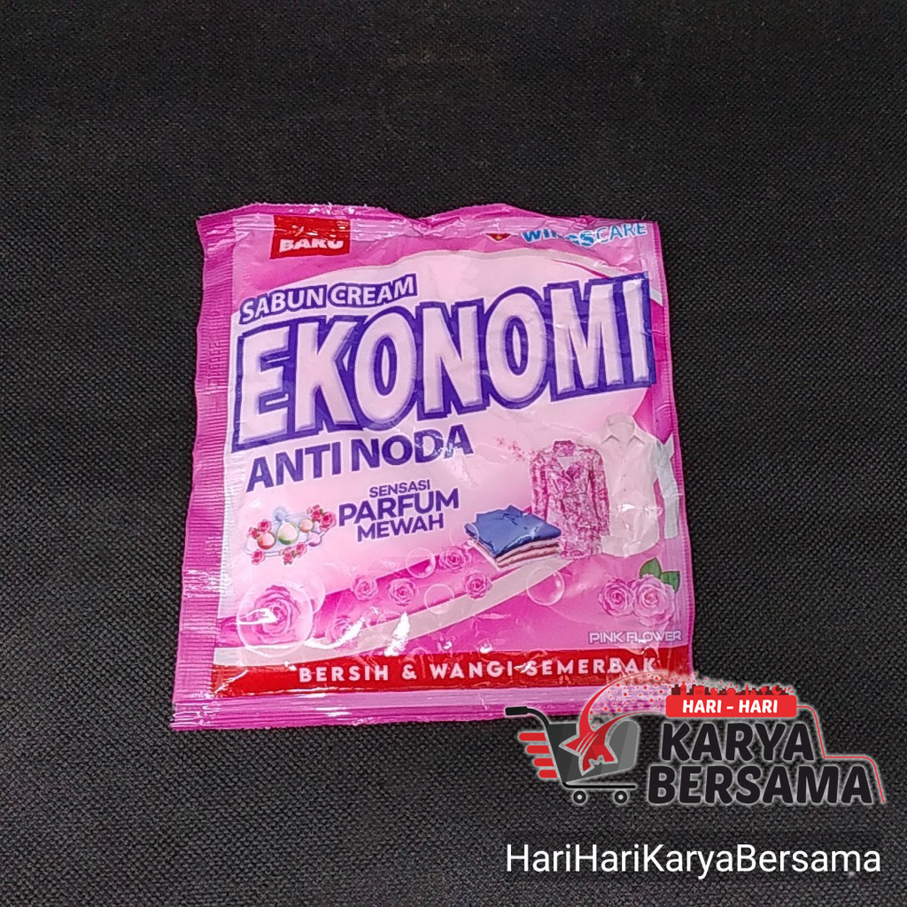SABUN CREAM EKONOMI ANTI NODA PINK FLOWER 145GR