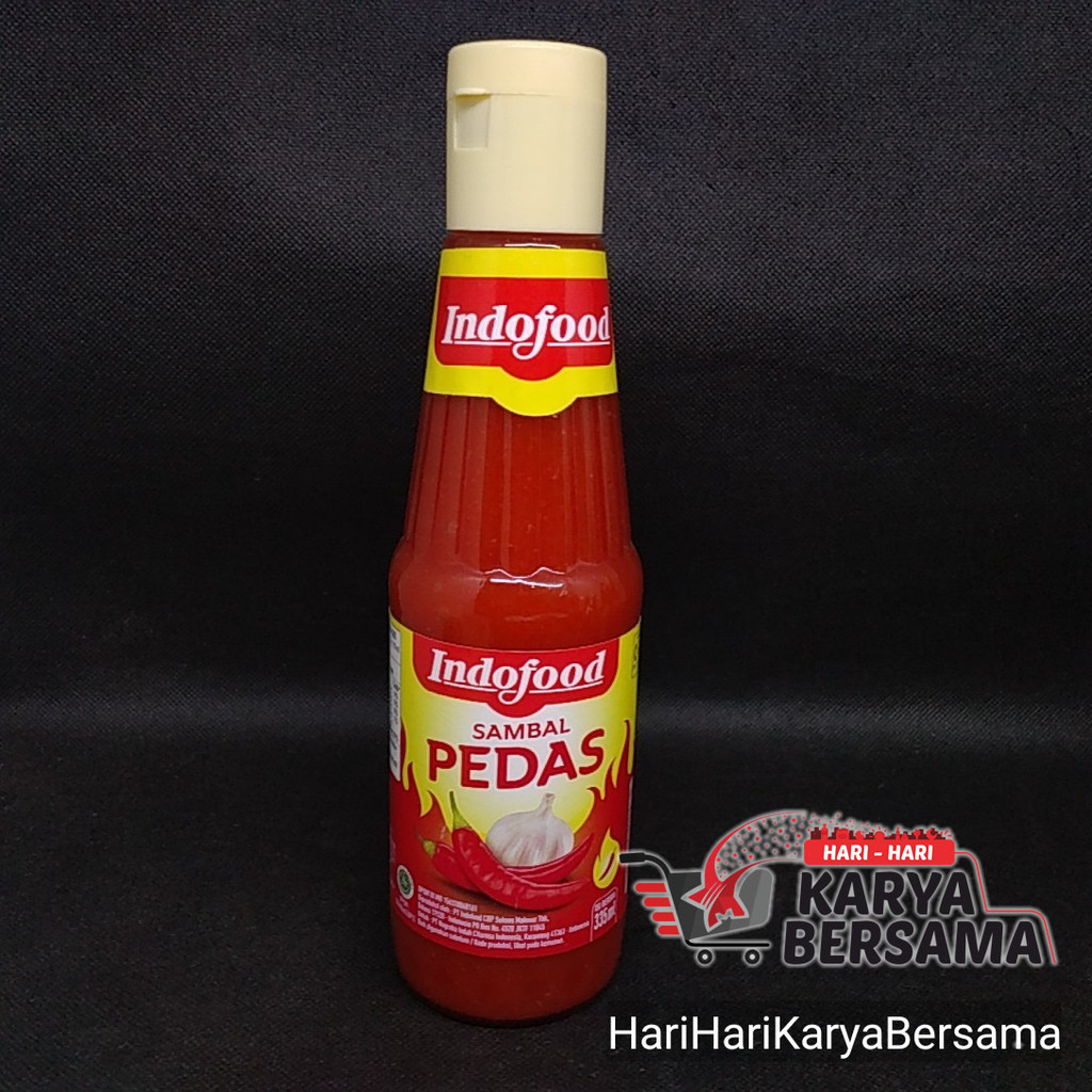 

INDOFOOD SAUS SAMBAL PEDAS 335ML