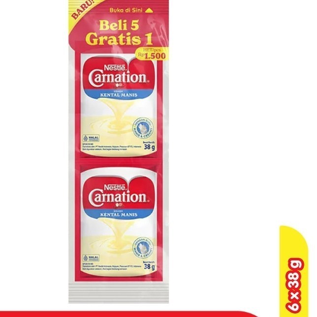 

New Item NESTLE CARNATION SKM PACK ISI 6S (38G)